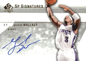 2003-04 SP Authentic - Signatures #GW-A Gerald Wallace Front