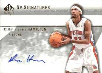 2003-04 SP Authentic - Signatures #RH-A Richard Hamilton Front
