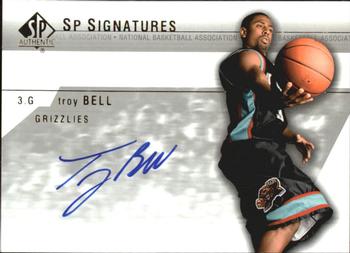 2003-04 SP Authentic - Signatures #TB-A Troy Bell Front
