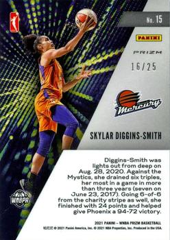 2021 Panini Prizm WNBA - Get Hyped Prizms Mojo #15 Skylar Diggins-Smith Back