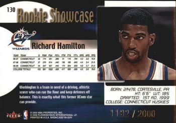 1999-00 Flair Showcase #130 Richard Hamilton Back
