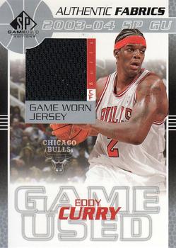 2003-04 SP Game Used - Authentic Fabrics #EC-J Eddy Curry Front