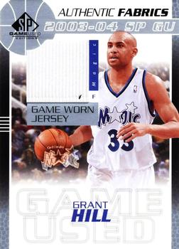 2003-04 SP Game Used - Authentic Fabrics #GH-J Grant Hill Front