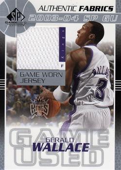 2003-04 SP Game Used - Authentic Fabrics #GW-J Gerald Wallace Front