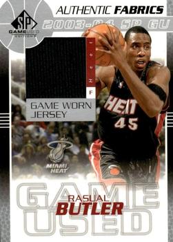 2003-04 SP Game Used - Authentic Fabrics #RB-J Rasual Butler Front