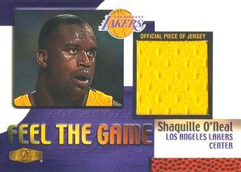 1999-00 Flair Showcase - Feel the Game #NNO Shaquille O'Neal Front