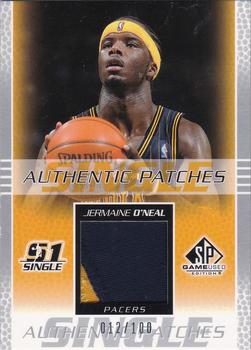 2003-04 SP Game Used - Authentic Patches #JO-P Jermaine O'Neal Front