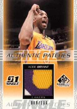 2003-04 SP Game Used - Authentic Patches #KB-P Kobe Bryant Front