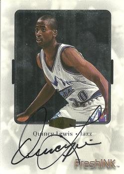1999-00 Flair Showcase - Fresh Ink #NNO Quincy Lewis Front