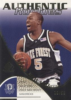 2003-04 SP Game Used - Gold #135 Josh Howard Front