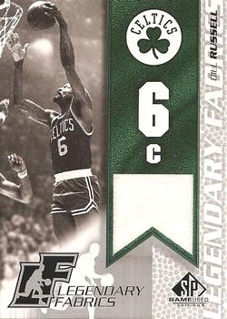 2003-04 SP Game Used - Legendary Fabrics #BR-L Bill Russell Front