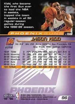 1999-00 Fleer Focus #96 Jason Kidd Back