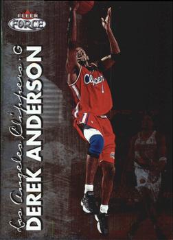 1999-00 Fleer Force #18 Derek Anderson Front