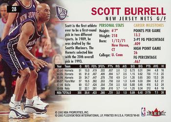 1999-00 Fleer Force #28 Scott Burrell Back