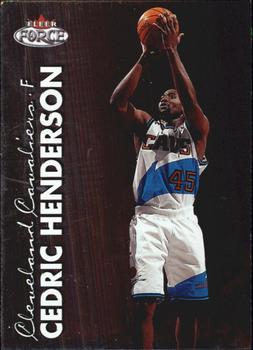 1999-00 Fleer Force #48 Cedric Henderson Front