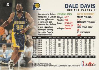 1999-00 Fleer Force #52 Dale Davis Back