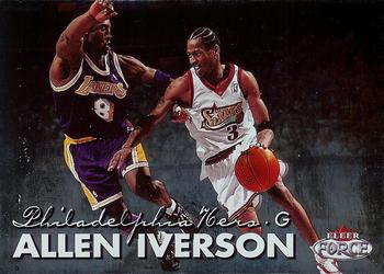 1999-00 Fleer Force #123 Allen Iverson Front