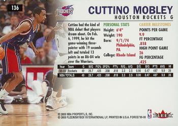 1999-00 Fleer Force #136 Cuttino Mobley Back