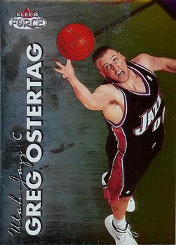 1999-00 Fleer Force #155 Greg Ostertag Front