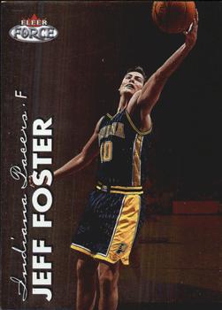 1999-00 Fleer Force #232 Jeff Foster Front