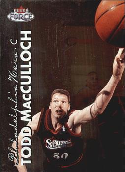 1999-00 Fleer Force #235 Todd MacCulloch Front