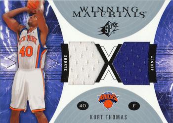 2003-04 SPx - Winning Materials #WM30 Kurt Thomas Front