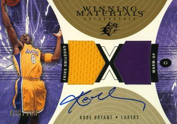 2003-04 SPx - Winning Materials Autographs #KB Kobe Bryant Front