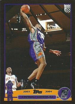 2003-04 Topps - Black #28 Shawn Marion Front