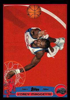 2003-04 Topps - Black #185 Corey Maggette Front
