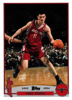 2003-04 Topps - Factory Set #11 Yao Ming Front