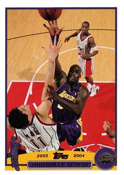 2003-04 Topps - Factory Set #34 Shaquille O'Neal Front
