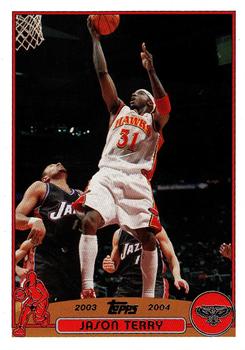2003-04 Topps - Factory Set #45 Jason Terry Front