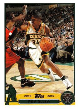 2003-04 Topps - Factory Set #48 Ray Allen Front
