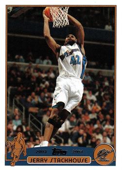 2003-04 Topps - Factory Set #52 Jerry Stackhouse Front