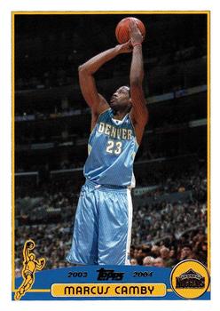 2003-04 Topps - Factory Set #53 Marcus Camby Front