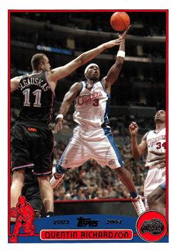 2003-04 Topps - Factory Set #120 Quentin Richardson Front