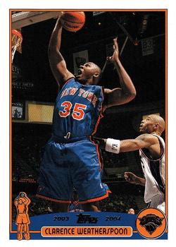 2003-04 Topps - Factory Set #188 Clarence Weatherspoon Front