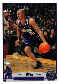 2003-04 Topps 1st Edition #10 Mike Bibby Front