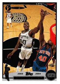 2003-04 Topps 1st Edition #50 David Robinson Front
