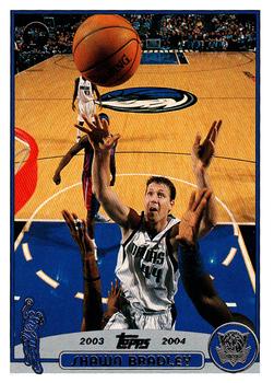 2003-04 Topps 1st Edition #58 Shawn Bradley Front