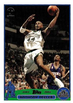 2003-04 Topps 1st Edition #138 Anthony Peeler Front