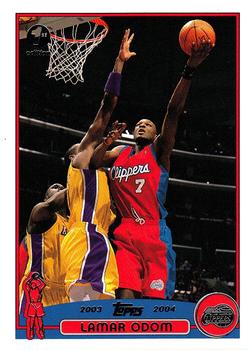 2003-04 Topps 1st Edition #204 Lamar Odom Front