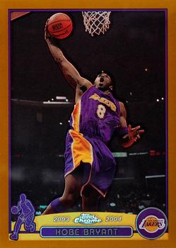 2003-04 Topps - Gold #36 Kobe Bryant Front