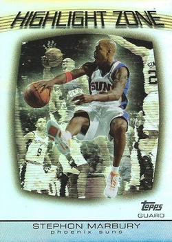 2003-04 Topps - Highlight Zone #HZ-9 Stephon Marbury Front