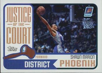 2003-04 Topps - Justice of the Court #JC-8 Shawn Marion Front