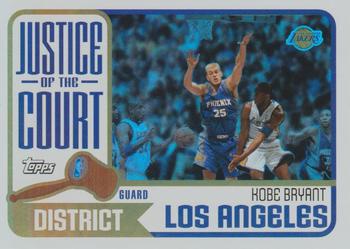 2003-04 Topps - Justice of the Court #JC-12 Kobe Bryant Front