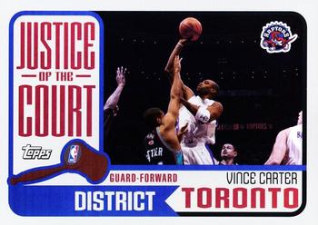 2003-04 Topps - Justice of the Court #JC-13 Vince Carter Front