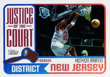 2003-04 Topps - Justice of the Court #JC-15 Kenyon Martin Front