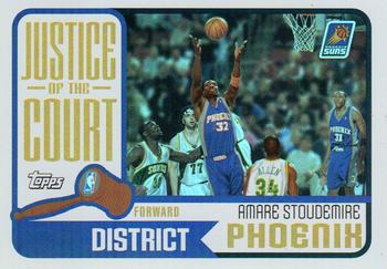 2003-04 Topps - Justice of the Court #JC-16 Amare Stoudemire Front