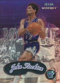 1999-00 Fleer Mystique #20 John Stockton Front